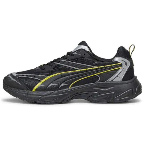 Adidași pentru bărbați Puma Morphic Reflective 42.5/ Black photo 2