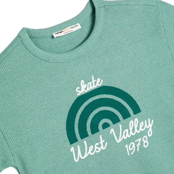 Tricou pentru băieți Koton 4SKB10601TK 110/ Green photo 3