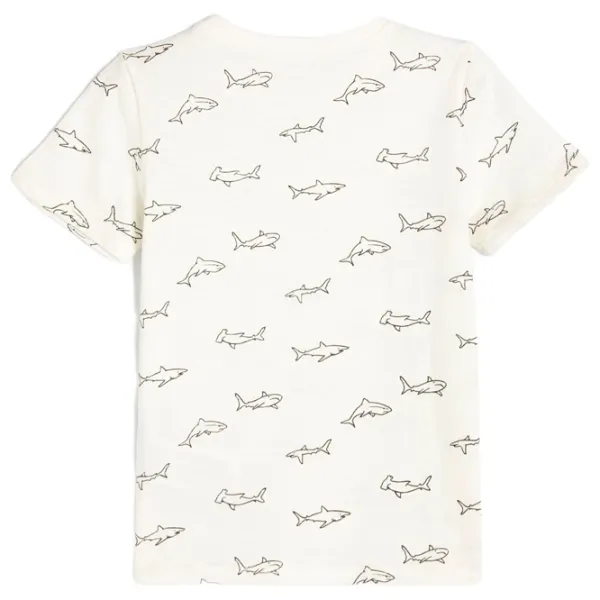 Tricou pentru băieți Koton 4SKB10308TK 122 / Ecru photo 2