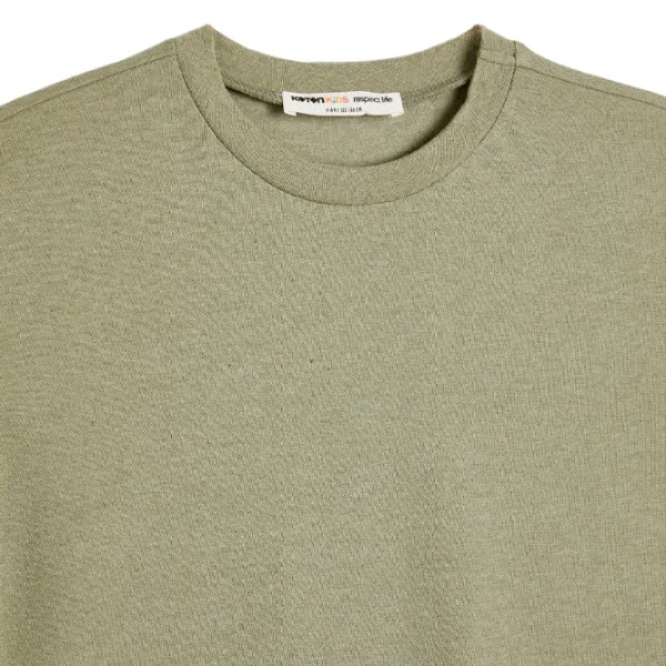 Tricou pentru băieți Koton 4SKB10454TK 128/ Green photo 3