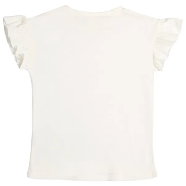 Tricou pentru fete Koton 4SKG10109AK 110 - 116 cm / Beige photo 2