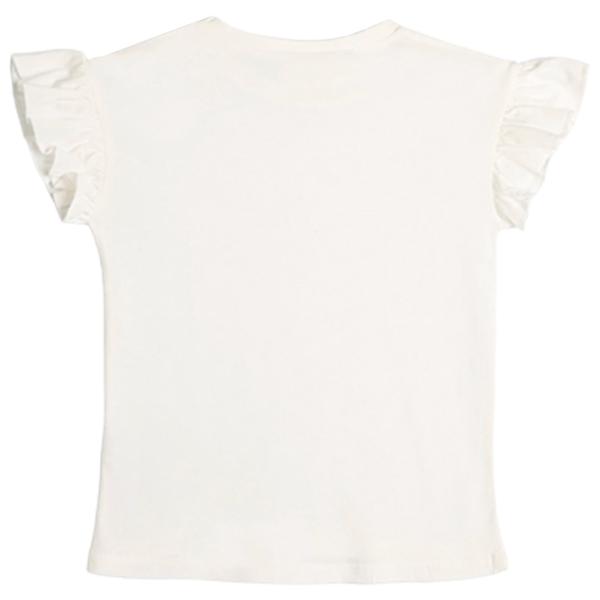 Tricou pentru fete Koton 4SKG10109AK 116 - 122 cm / Beige photo 2