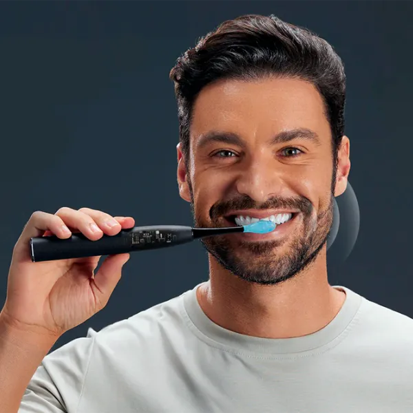 Periuță de dinți electrică Oclean X Ultra Set 3D/ Black photo 5