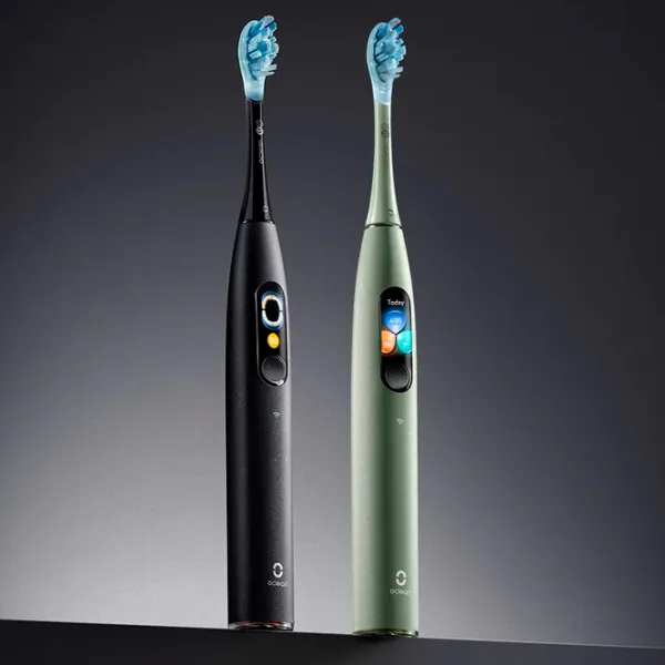 Periuță de dinți electrică Oclean X Ultra Set 3D/ Green photo 5