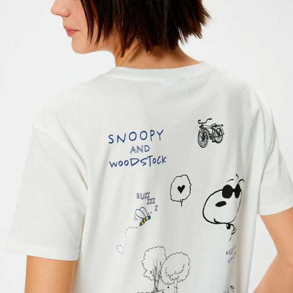 Tricou pentru femei Koton 4SAL10027IK 100% bumbac/ White photo 2