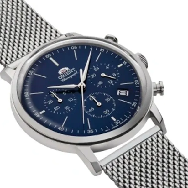 Ceas de mână pentru bărbați Orient RA-KV0401L10B Cuarț/ 42 mm photo 3 Ceas de mână pentru bărbați Orient RA-KV0401L10B Cuarț/ 42 mm photo 3