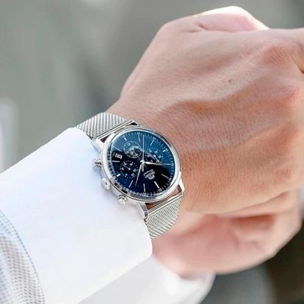 Ceas de mână pentru bărbați Orient RA-KV0401L10B Cuarț/ 42 mm photo 7 Ceas de mână pentru bărbați Orient RA-KV0401L10B Cuarț/ 42 mm photo 7