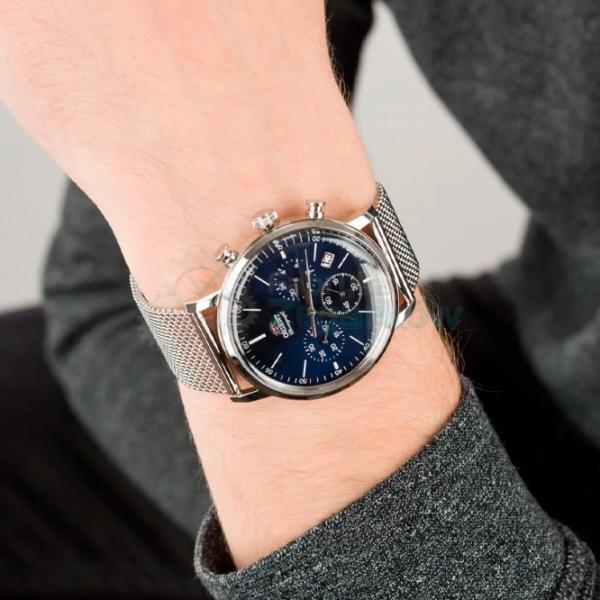 Ceas de mână pentru bărbați Orient RA-KV0401L10B Cuarț/ 42 mm photo 8 Ceas de mână pentru bărbați Orient RA-KV0401L10B Cuarț/ 42 mm photo 8