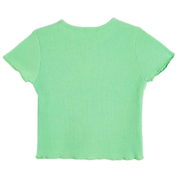 Tricou pentru fete Koton 4SKG10217AK 110 - 116 cm / Green photo 2 Tricou pentru fete Koton 4SKG10217AK 110 - 116 cm / Green photo 2