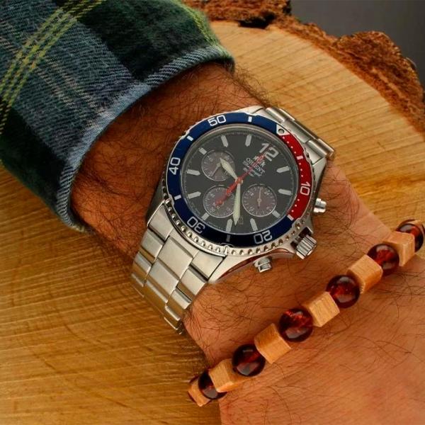 Наручные часы для мужчин Orient RA-TX0201L10B Кварцевый/ 43 мм photo 8
