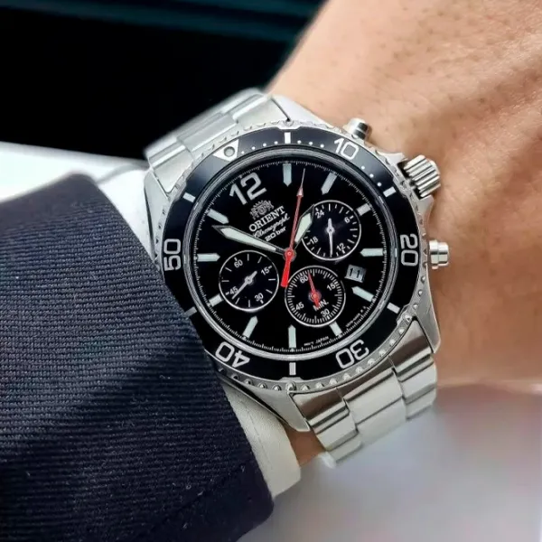 Наручные часы для мужчин Orient RA-TX0202B10B Кварцевый/ 43 мм photo 5