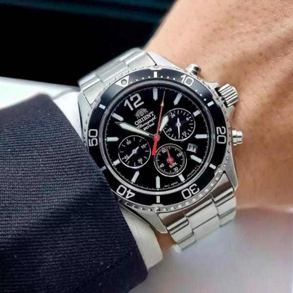 Наручные часы для мужчин Orient RA-TX0202B10B Кварцевый/ 43 мм photo 5