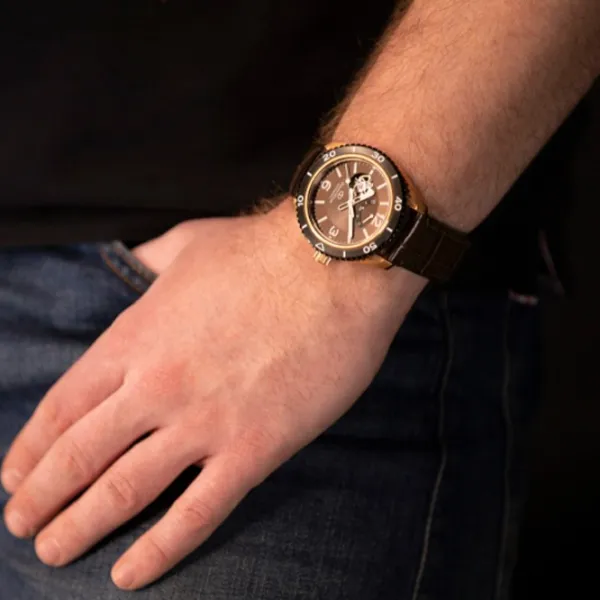 Ceas de mână pentru bărbați Orient RE-AT0103Y00B Mecanic/ 43 mm photo 7