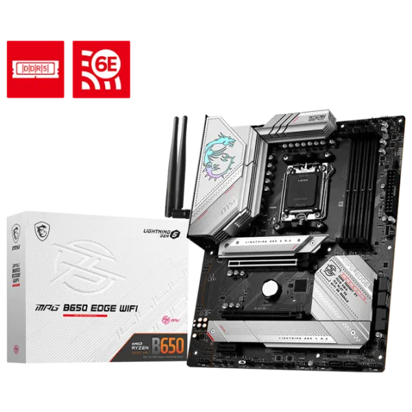Placă de bază MSI MPG B650 EDGE WIFI ATX/ AMD B650 photo 5