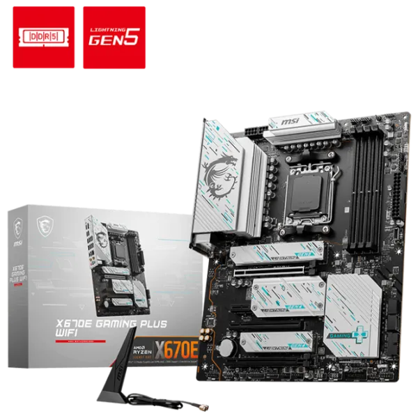Материнская плата MSI X670E GAMING PLUS WIFI ATX/ AMD X670E photo 5
