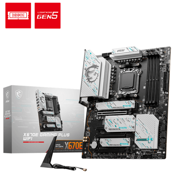 Материнская плата MSI X670E GAMING PLUS WIFI ATX/ AMD X670E photo 5