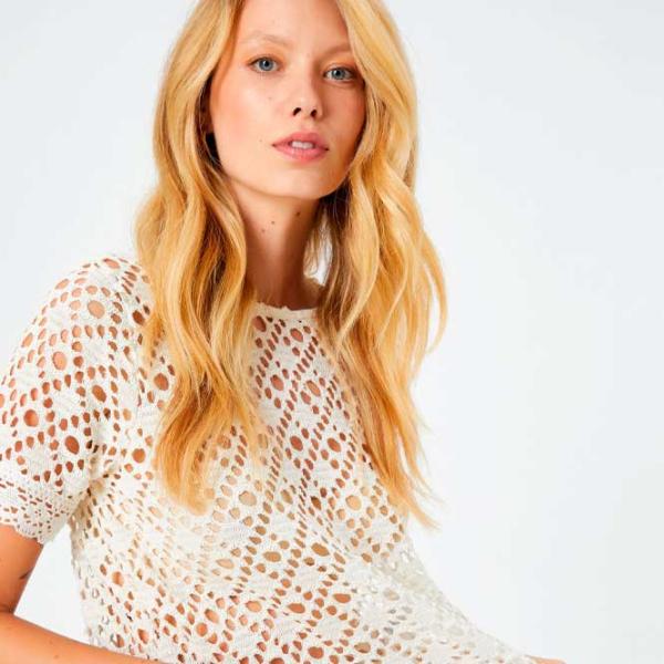 Футболка для женщин Koton 4SAK50017EK 44% полиэстер/ Белый photo 3