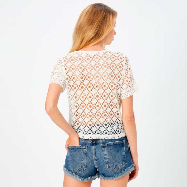 Футболка для женщин Koton 4SAK50017EK 44% полиэстер/ Белый photo 5