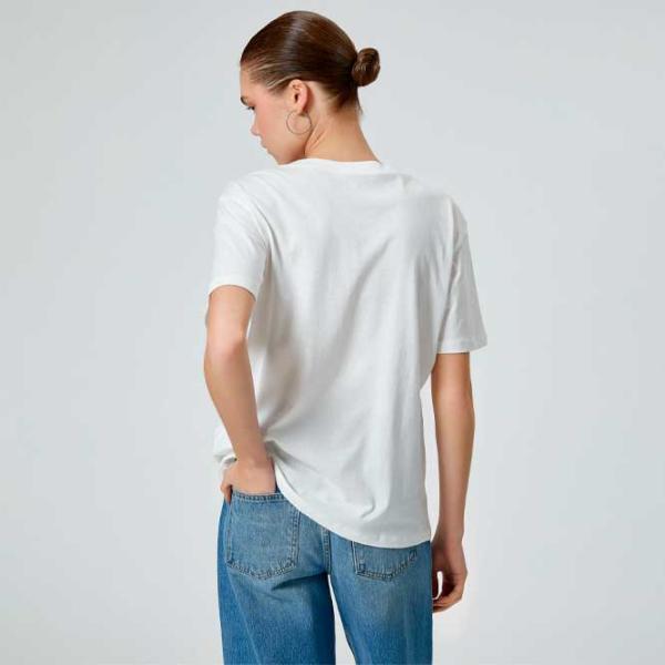 Tricou pentru femei Koton 4SAL10649IK 100% bumbac/ White photo 4