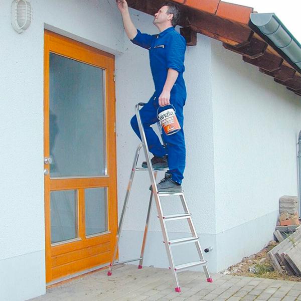 Складная лестница Krause Corda 1x5 1x5 150 кг photo 2