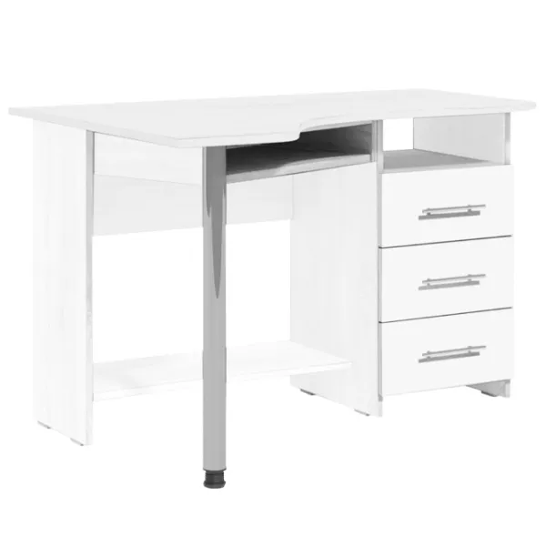 Офисный стол Fabrik Home СК-09 ДСП/ Белый photo 3