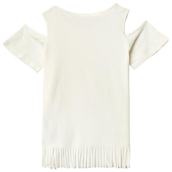 Tricou pentru fete Koton 4SKG10230AK 116 - 122 cm / Beige photo 2