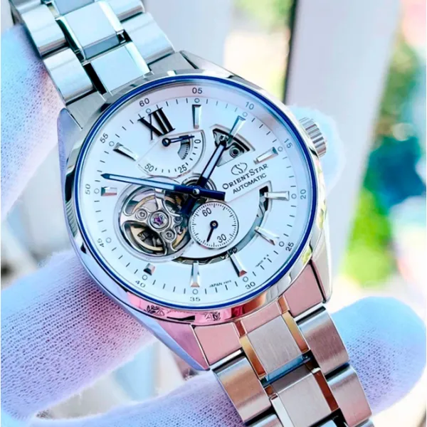 Ceas de mână pentru bărbați Orient RE-AV0113S00B Mecanic/ 41 mm photo 6