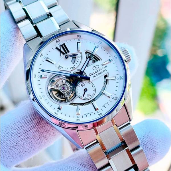 Ceas de mână pentru bărbați Orient RE-AV0113S00B Mecanic/ 41 mm photo 6