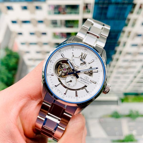 Ceas de mână pentru bărbați Orient RE-AV0113S00B Mecanic/ 41 mm photo 7