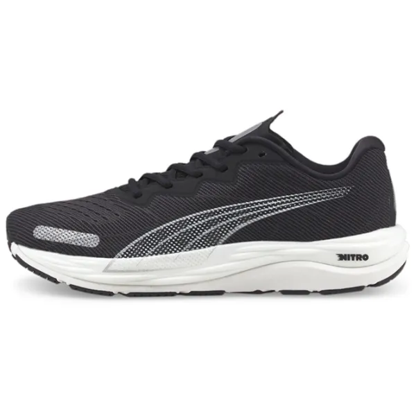 Кроссовки для мужчин Puma Velocity Nitro 2 44/ Black White photo 2