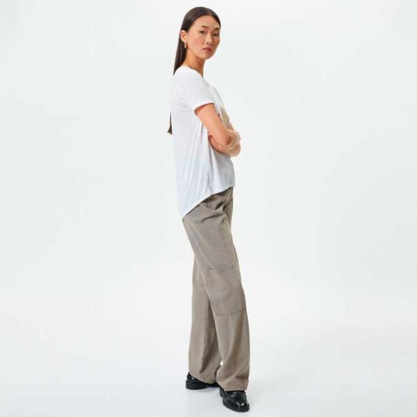 Футболка для женщин Koton 4SAK50108EK 35% вискоза/ Белый photo 3