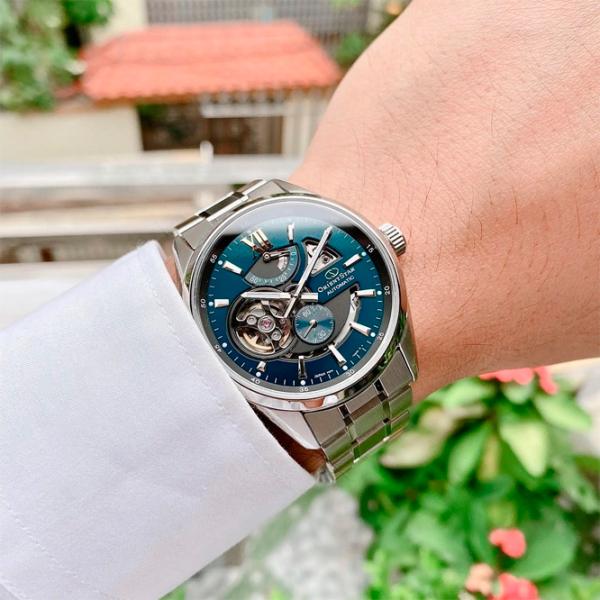 Ceas de mână pentru bărbați Orient RE-AV0114E00B Mecanic/ 41 mm photo 6