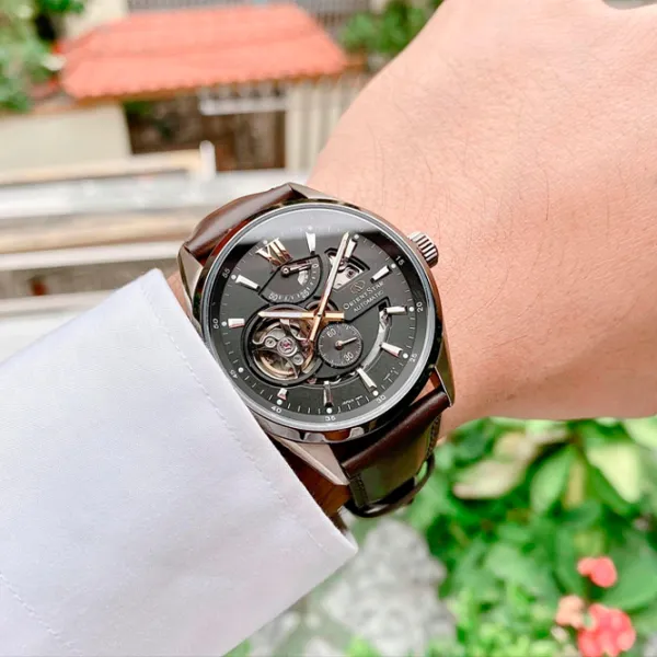 Ceas de mână pentru bărbați Orient RE-AV0115B00B Mecanic/ 41 mm photo 6