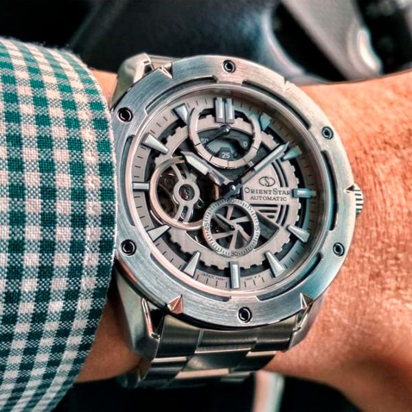 Ceas de mână pentru bărbați Orient RE-AV0A02S00B Mecanic/ 43 mm photo 6