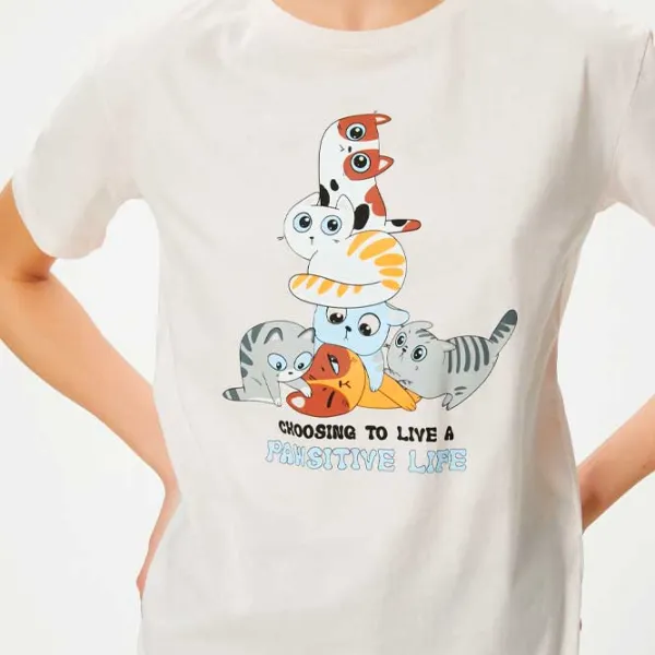 Tricou pentru femei Koton 4SAL10184IK 100% bumbac/ Pink photo 5