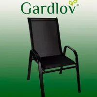 Садовый стул Gardlov 5710591 Сталь/ Черный photo 9