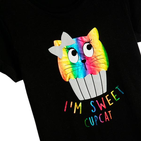 Tricou pentru fete Koton 4SKG10044AK 104 - 110 cm / Black photo 3