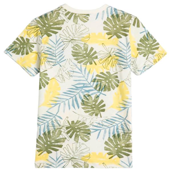 Tricou pentru băieți Koton 4SKB10307TK 152/ Ecru photo 2