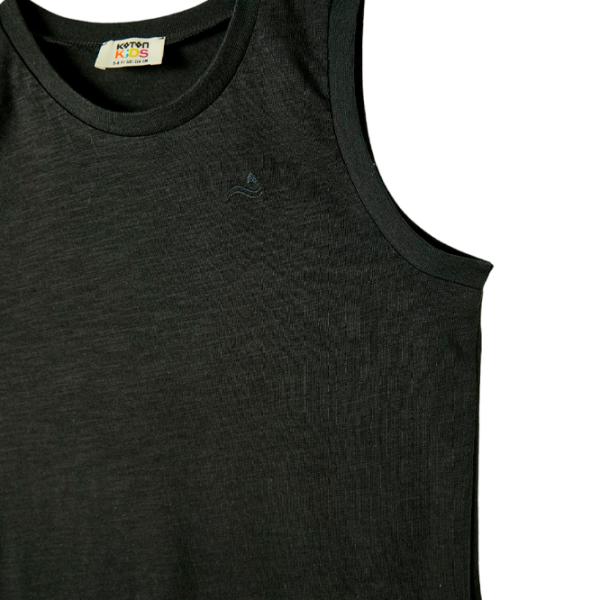 Tricou pentru băieți Koton 4SKB30001TK 152/ Anthracite photo 3