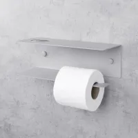 Suport hârtie igienică Daske Line Left Oțel inoxidabil photo 3