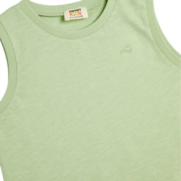 Tricou pentru băieți Koton 4SKB30001TK 110/ Green photo 3