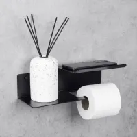 Suport hârtie igienică Daske Line Flex Left Oțel inoxidabil photo 3