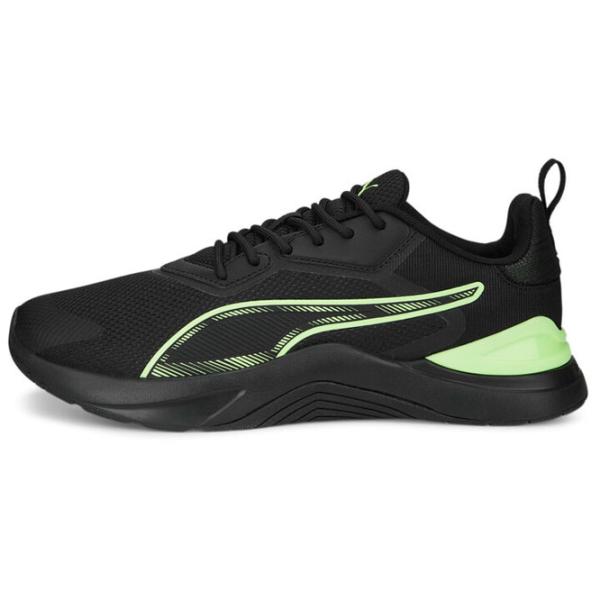 Кроссовки для мужчин Puma Infusion 47/ Чёрный Зелёный photo 2