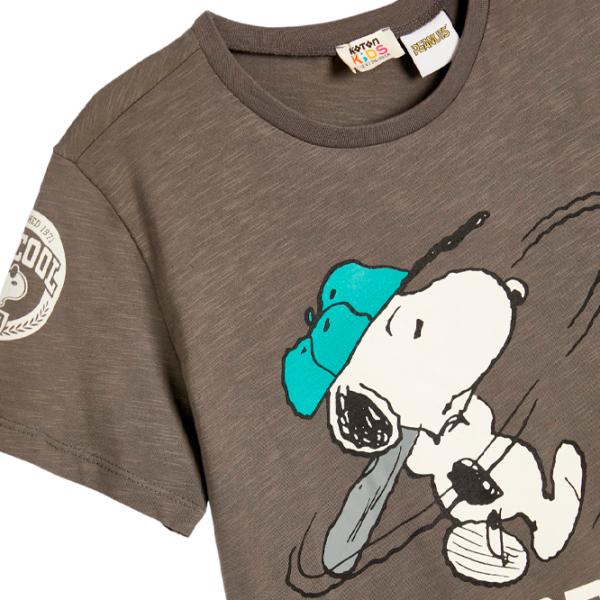 Tricou pentru băieți Koton 4SKB10708TK 140/ Anthracite photo 5