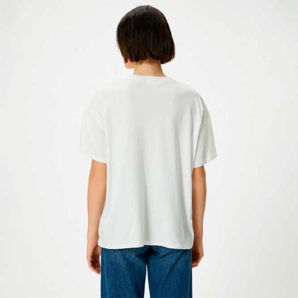 Tricou pentru femei Koton 4SAL10234IK 100% bumbac/ White photo 4