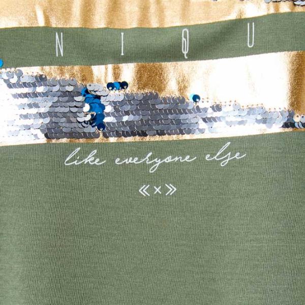 Tricou pentru femei Koton 4SAK50109EK 35% viscoză/ Khaki photo 5