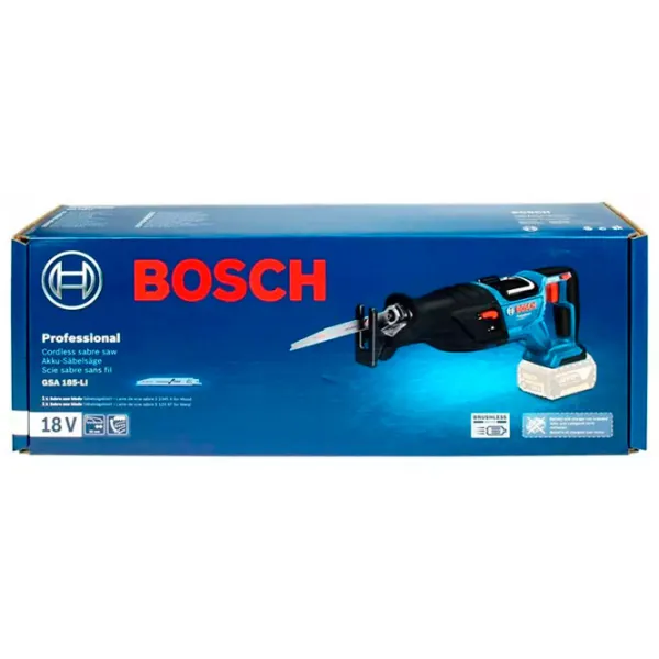 Fierăstrău sabie Bosch GSA 185-LI Blue photo 6