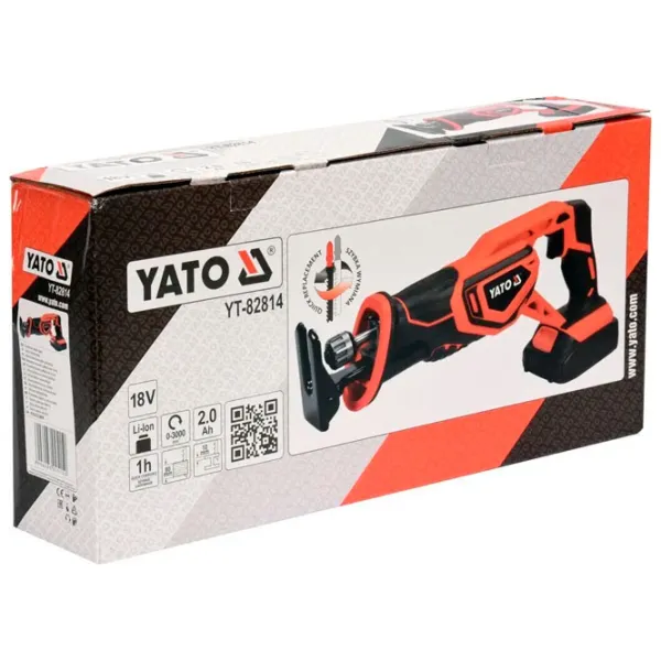 Fierăstrău sabie Yato YT-82814 Red photo 5