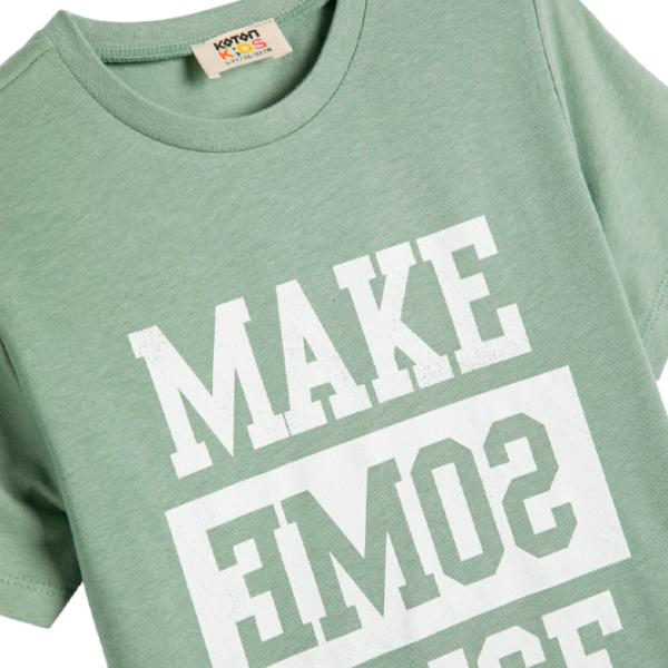 Tricou pentru băieți Koton 4SKB10184TK 110/ Green photo 4