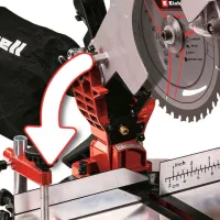 Торцовочная пила Einhell TE-MS 18/ 210 (43.008.90) 210 мм/ Красный photo 5